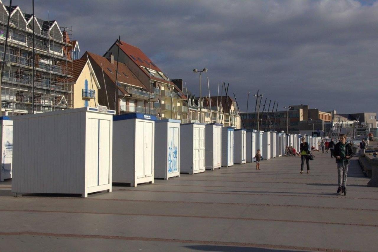 Appartement Wimereux - Opaalkust Met Frontaal Zeezicht Bagian luar foto